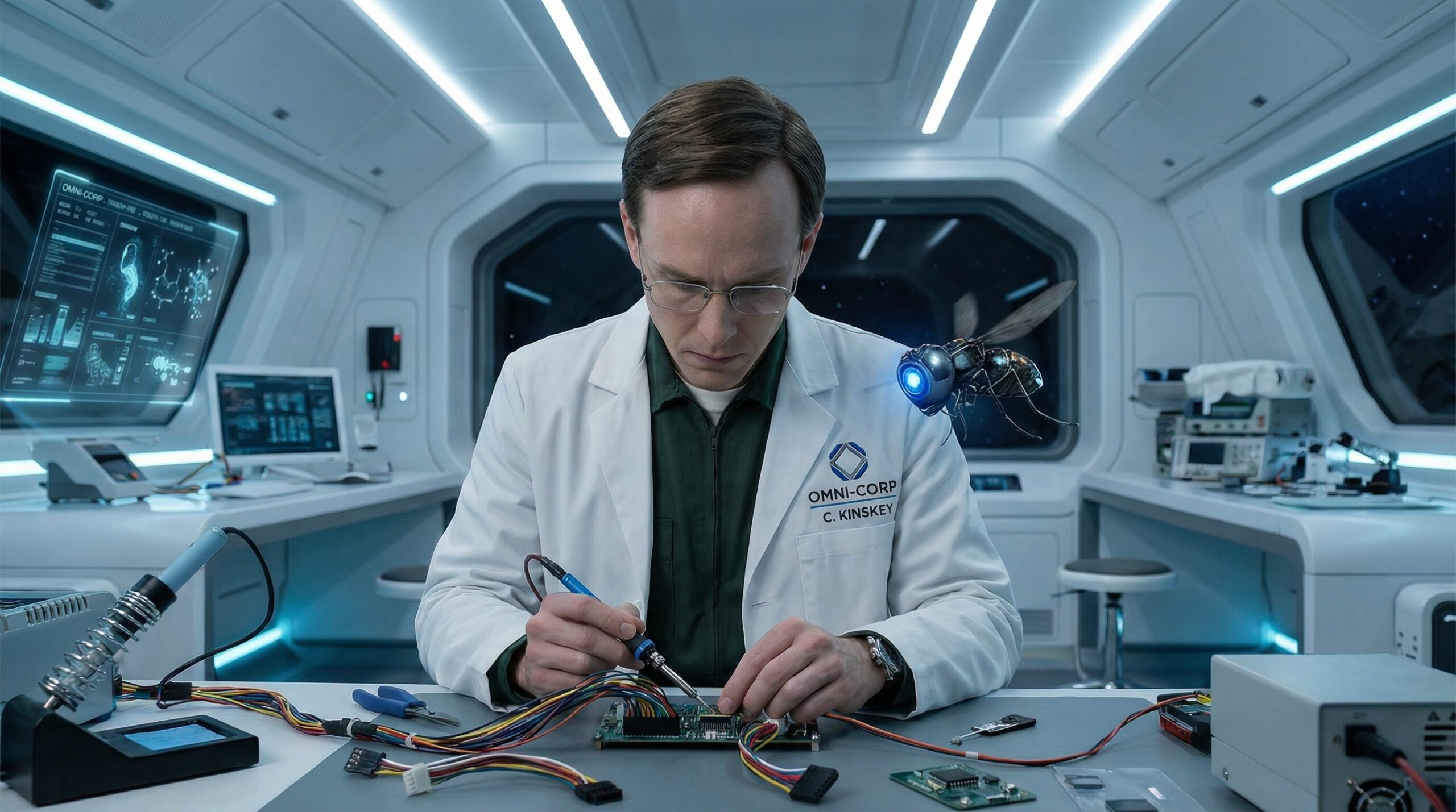 Science Officer Kinskey and Seven