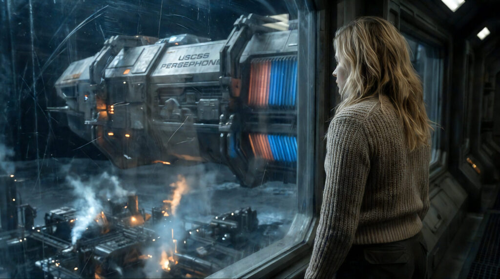 Helen on Charon Outpost