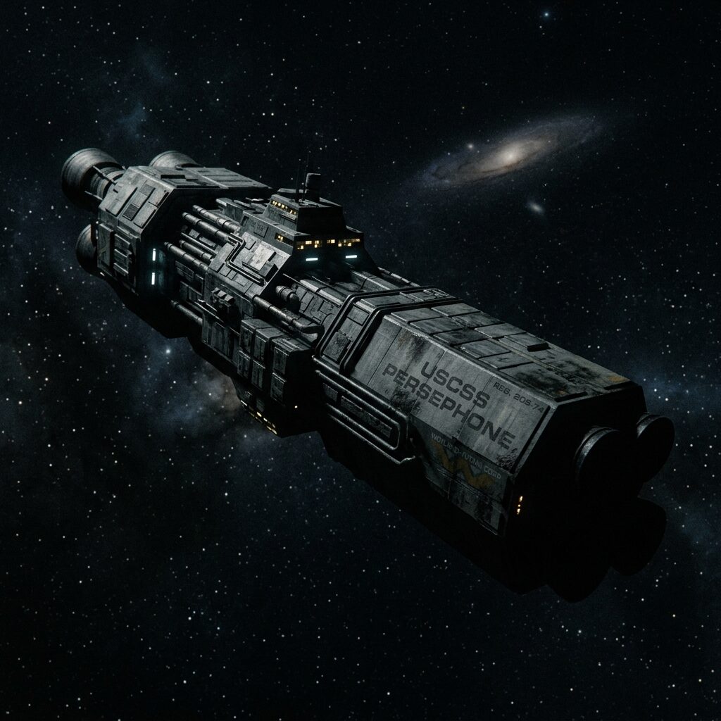 Persephone drifting in the Dead Zone.