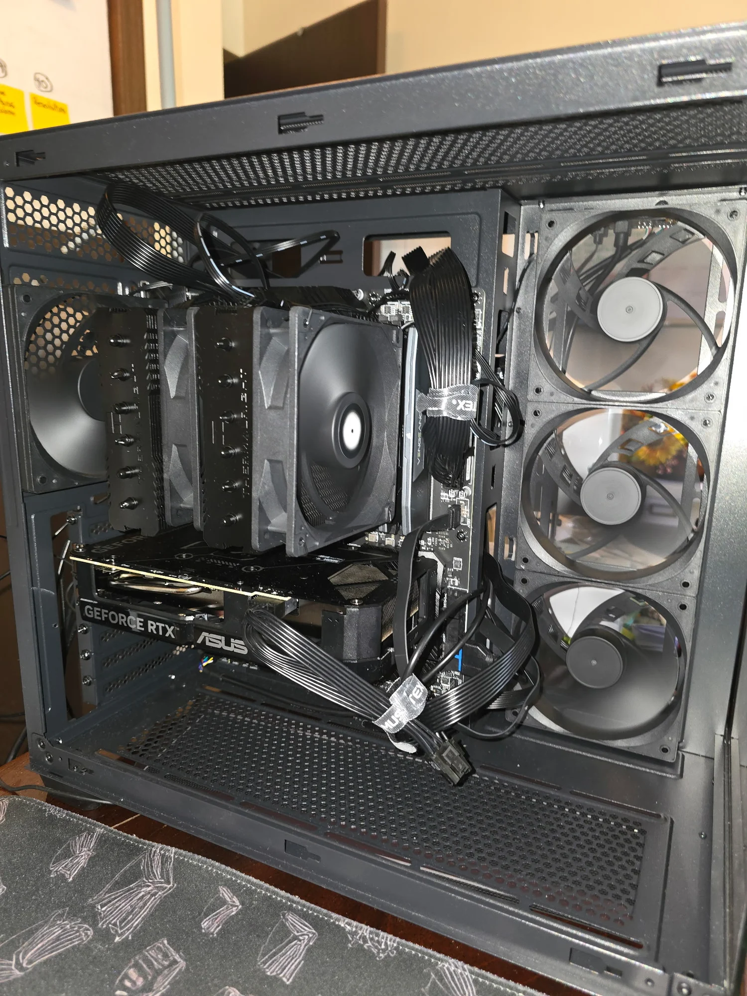 pc build front side